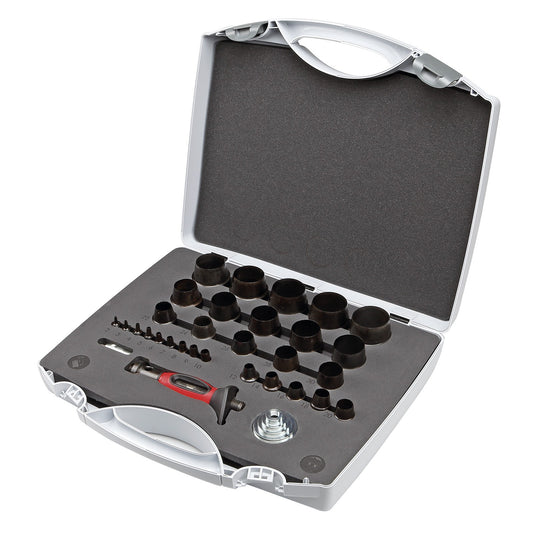 Dogher 940-250 - Juego Sacabocados Bimat 2-50Mm 32 Pzas