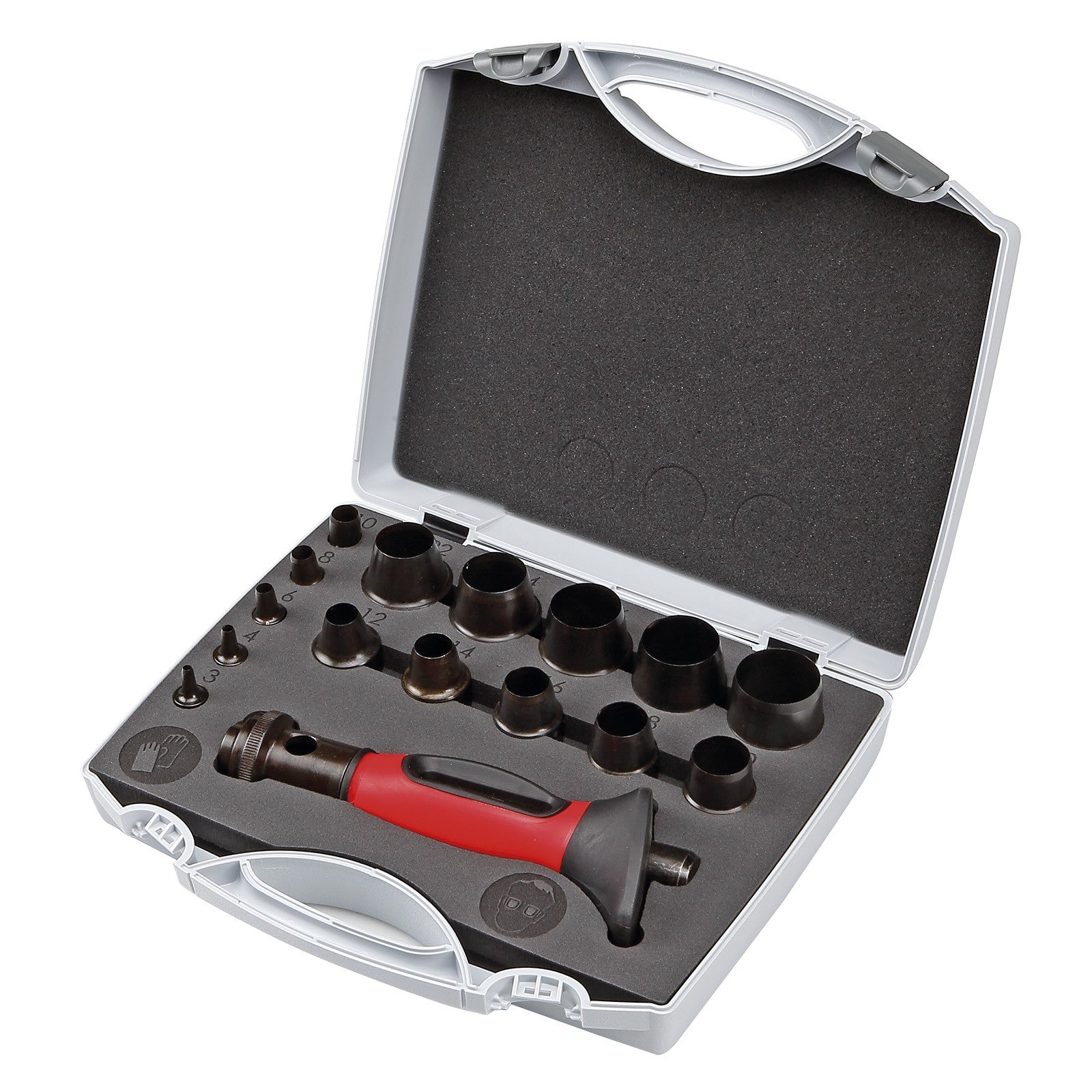 Dogher 940-330 - Juego Sacabocados Bimat 3-30Mm 16 Pzas