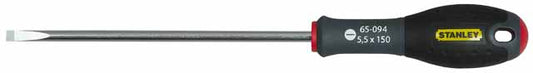STANLEY 0-65-008 - Destornillador plano FatMax electricista 3 x 100 mm