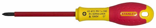 Stanley - FatMax Destornillador FatMax Phillips PH1 X 100 mm 0-65-415, 1x100mm