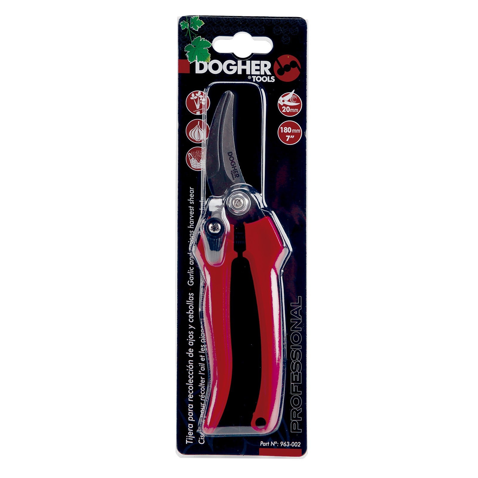 Dogher 963-002Mu - Muelle Rep. Tijera Ajos Y Cebollas Inox