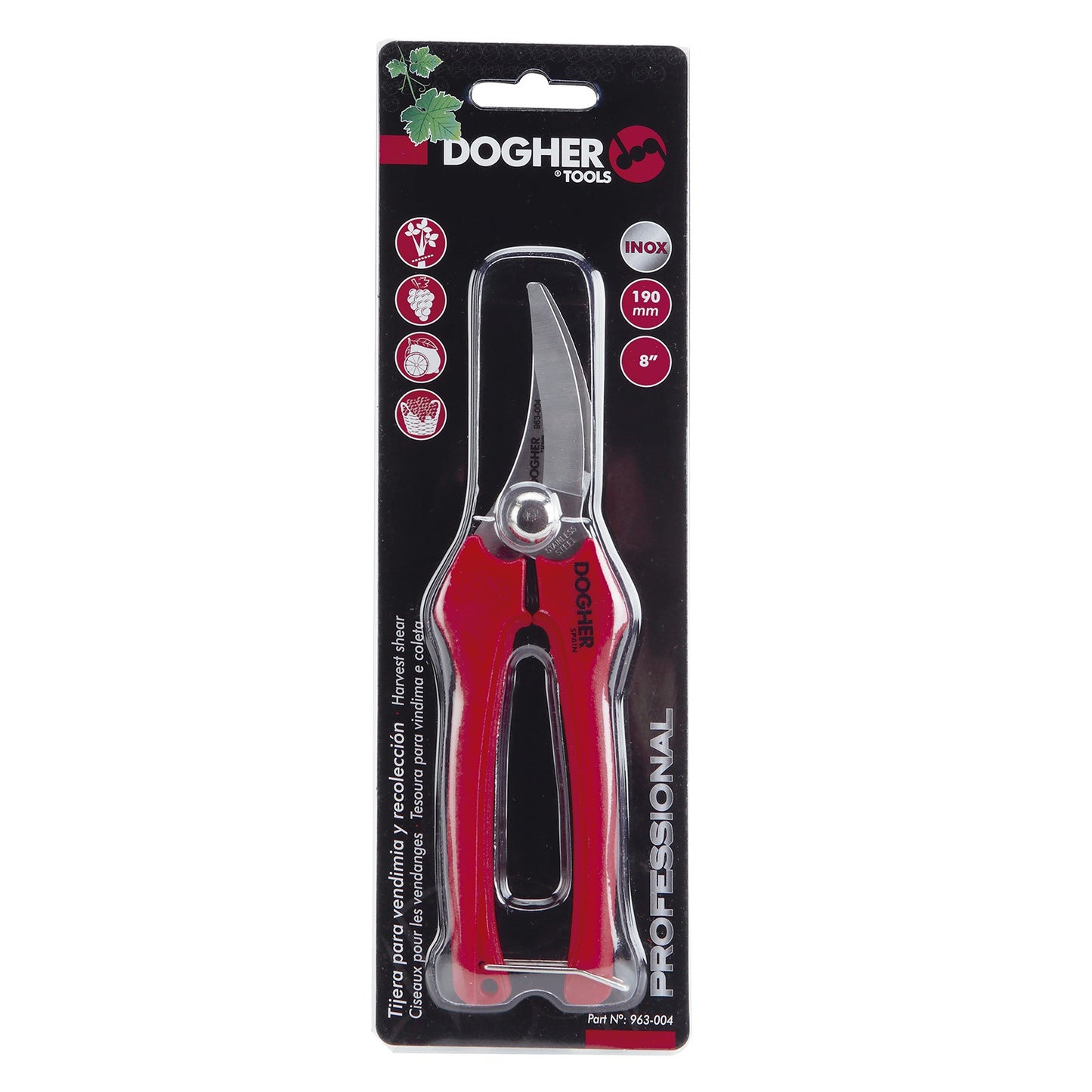 Dogher 963-004Tor - Tornillo Repuesto Tijera Vendimia Inox