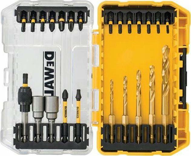 DeWalt DT70735T-QZ - Juego de 25 piezas para taladros eléctricos - Brocas y puntas de taladro FLEXTORQ