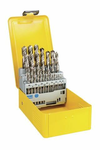 DeWalt DT5929-QZ - Pack de 29 brocas de cobalto para metal, en caja metálica