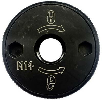 Dewalt DT3559-QZ -Tuerca de Sujeción rápida M14 para Amoladora, Color Negro