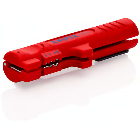 Knipex 16 64 125 SB - Pelacables para cables planos y redondos Knipex (en embalaje autoservicio)