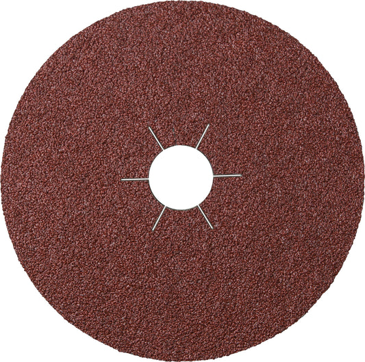 Klingspor 11010 - Disco de fibra vulcanizada CS 561, grano 24, 125 x 22 mm (Lote de 25 uds)