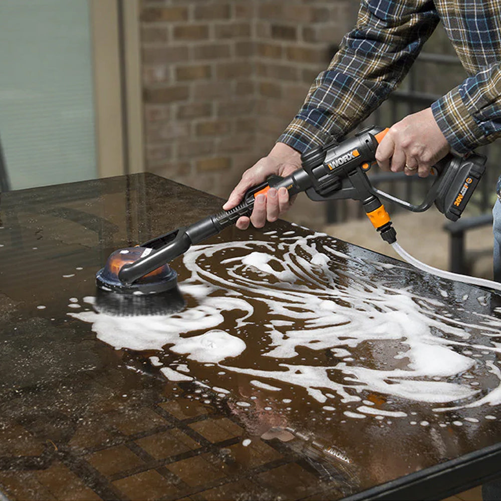 Worx WA1821 - Cepillo rotativo duro para Hydroshot