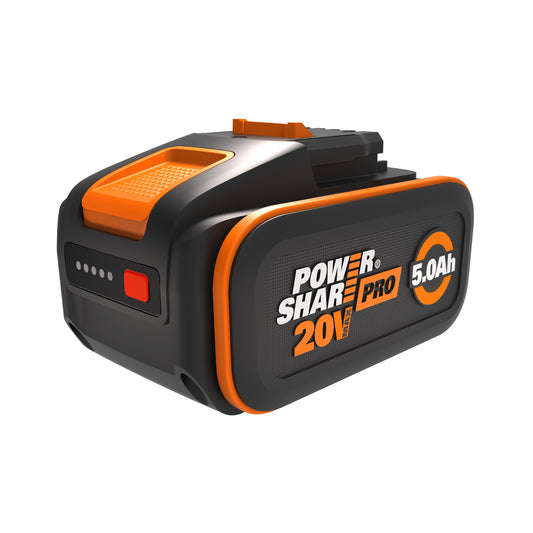 Worx WA3645 - Batería 20V 5,0Ah con indicador