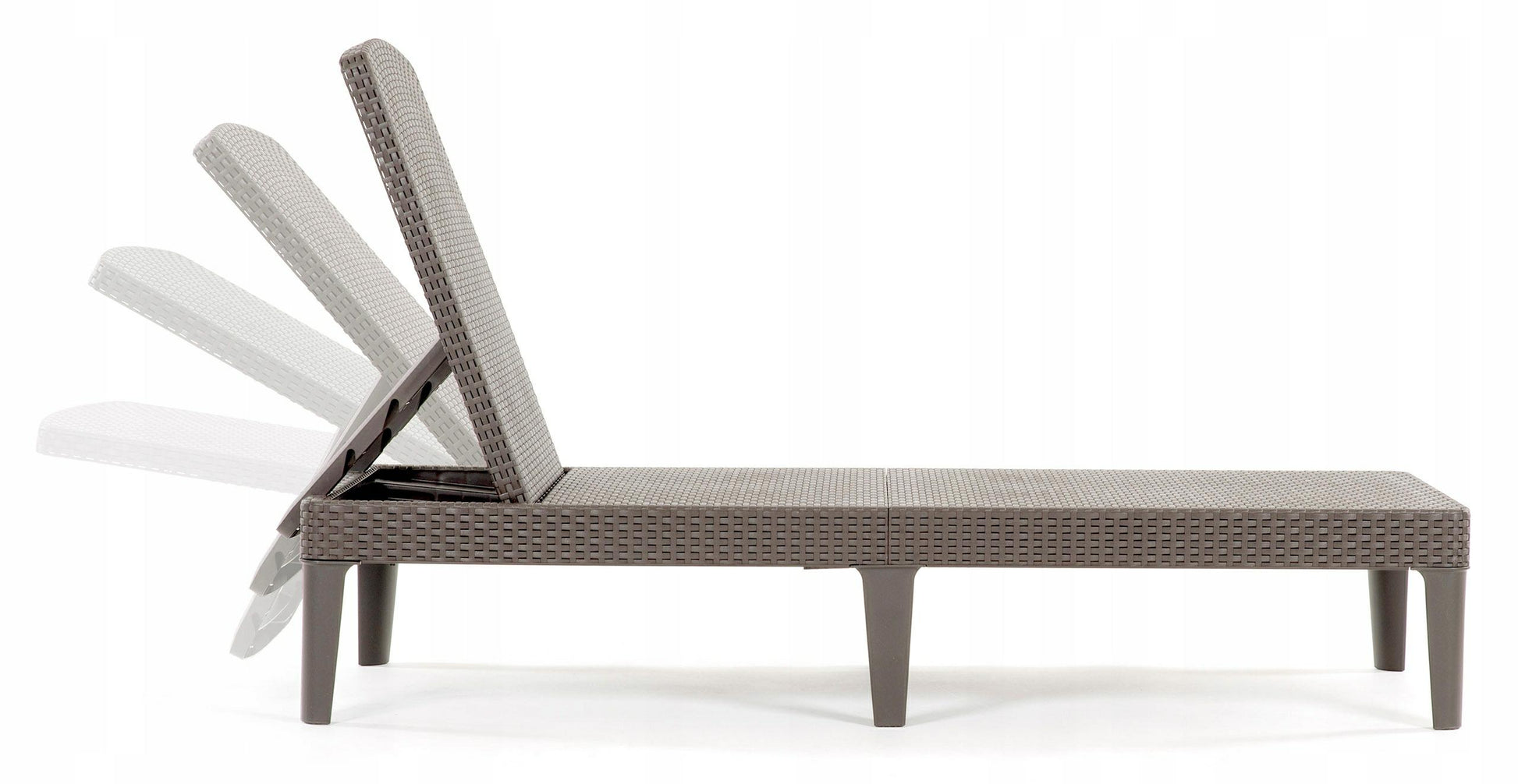 Keter K235165 Silla Larga, De plástico, Gris, Medio
