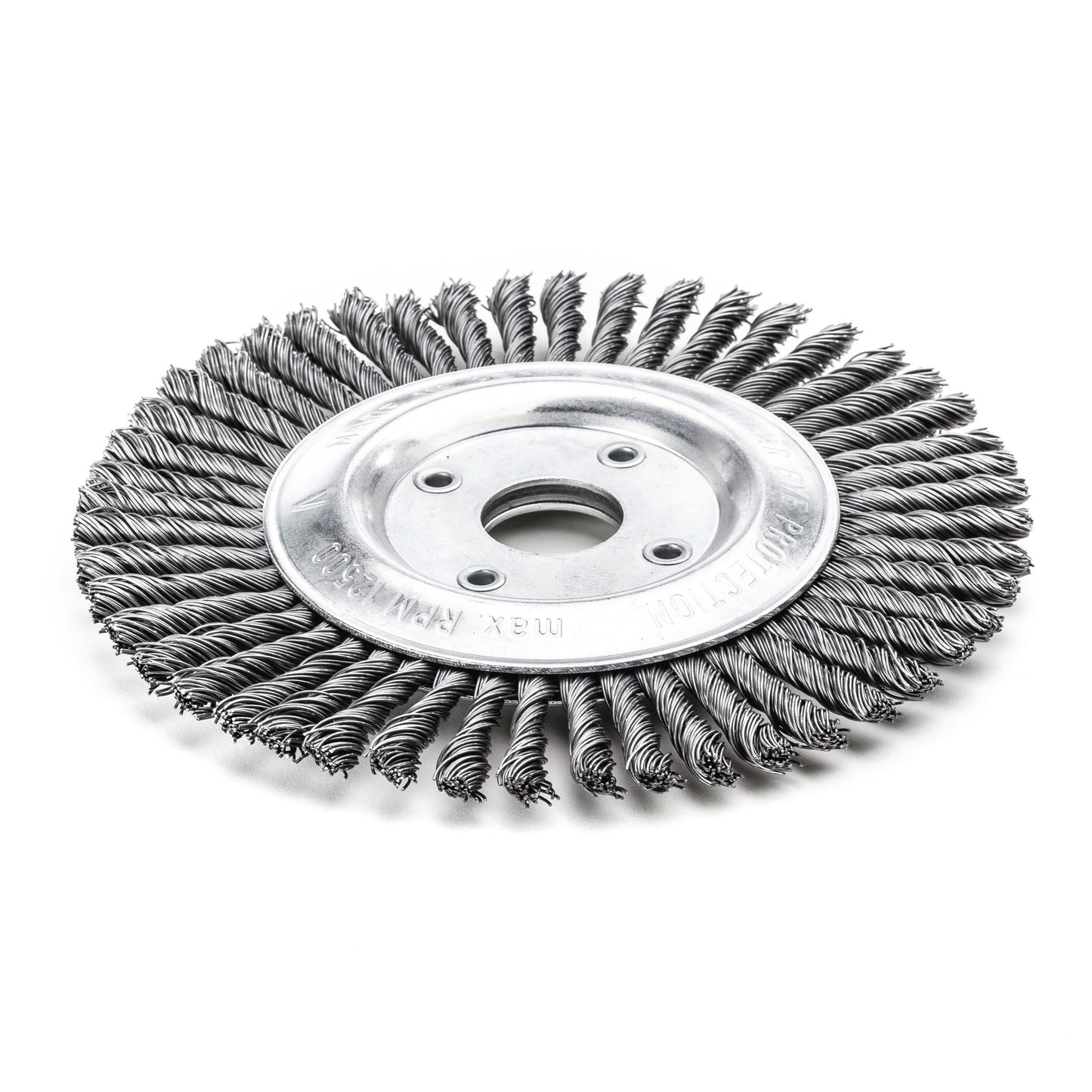 Lessmann 47520156 - Circular Brush "Pipeline" Braided Steel Wire 47520156