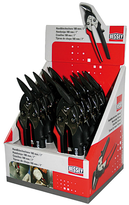 Bessey D15ALSB -  Tijeras de chapa de alto rendimiento D15AL-SB