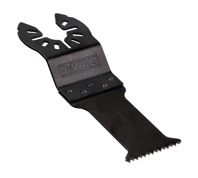 DeWalt DT20704-QZ DT20704-QZ-Hoja de Sierra para un Corte rápido en Madera Blanda 30mm x 43mm para Multi-Herramienta oscillante, 0 W, 0 V, Arándano, Set de 5 Piezas