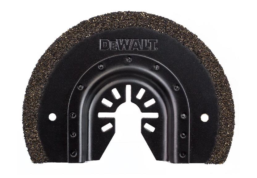 DeWalt DT20717-QZ DT20717-QZ-Hoja de Sierra segmentada de carburo para Azulejos 3mm (eliminación de Juntas) para Multi-Herramienta oscillante, 0 W, 0 V, Arándano