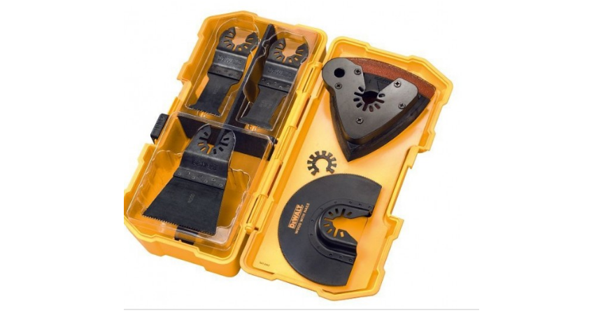DeWalt DT20731-QZ - Juego de 8 hojas de carpintería para herramienta multifunción