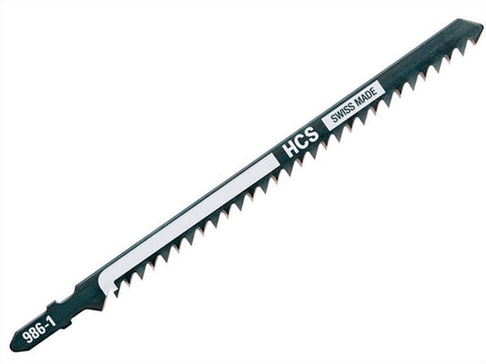 DeWalt DT2169-QZ - Hoja de sierra de calar HCS, longitud de 152 mm, paso de diente de 4 mm, para cortes rectos rápidos en madera y aglomerado de hasta 100 mm de espesor