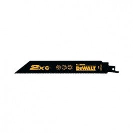 DeWalt DT2316L-QZ - Hoja de sierra sable bi-metal Extreme 2x de demolición, longitud: 305 mm, paso de diente: 1 mm para uso general