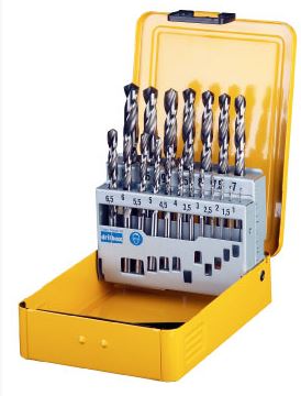 DeWalt DT5923-QZ - Juego de 19 Brocas para Metal Hss-G Din 338 en Cassette Metálica Ø 1-10mm