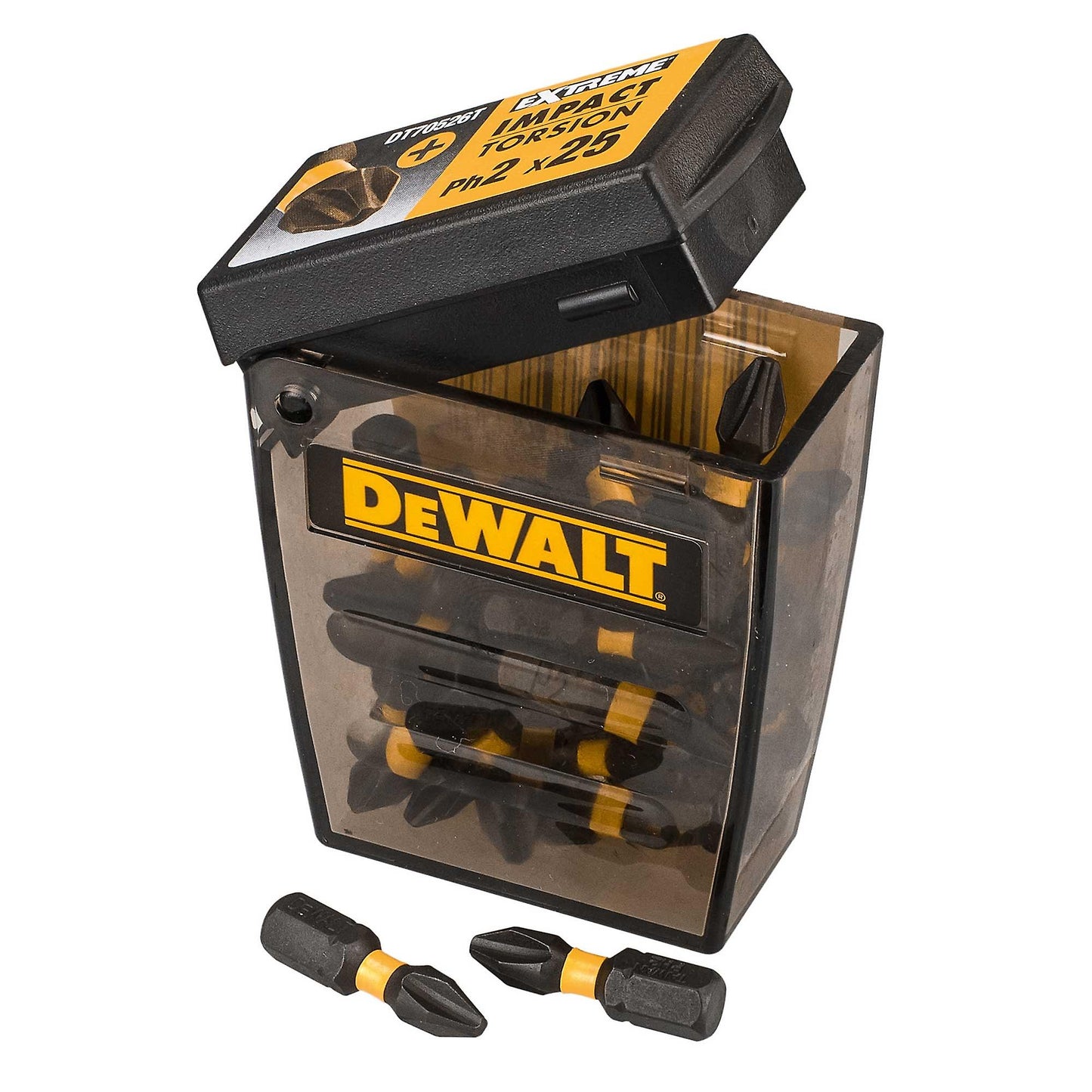 DeWalt DT70556T-QZ - Juego de 25 Puntas Impact Torsión Pz2 25mm