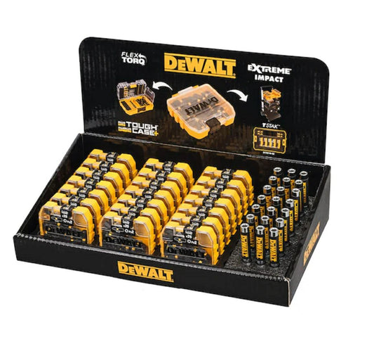 DeWalt DT70621T-QZ - Caja Small Bulk Storage para FLEXTORQ 25 x PZ2 25 mm, guía de atornillar