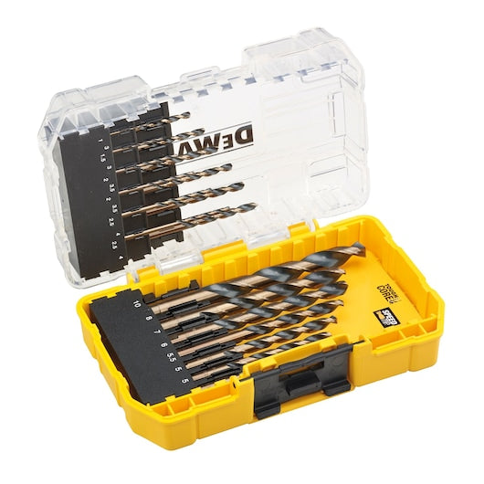 DEWALT Juego de brocas HSS para metal DEWALT en estuche TOUGHCASE+, DT70728-QZ