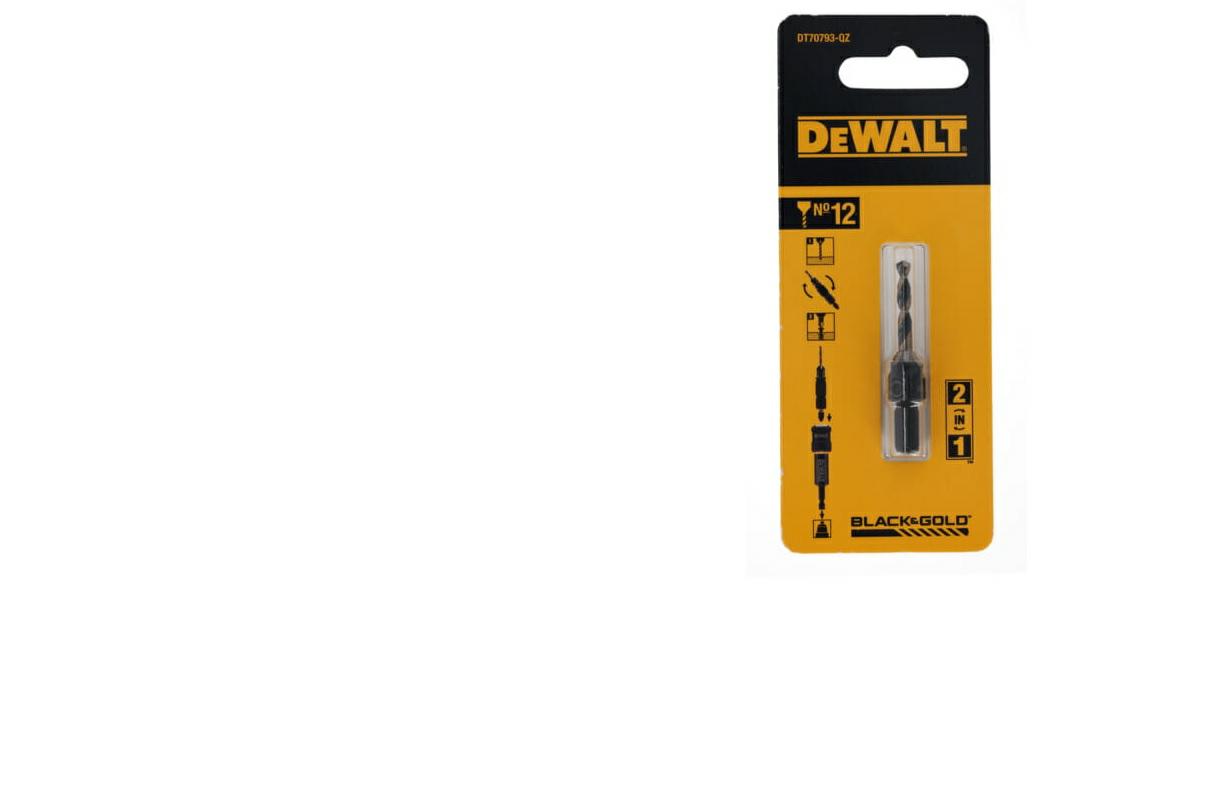 Dewalt Broca previa con avellanador n.º 12 Flip+Drive