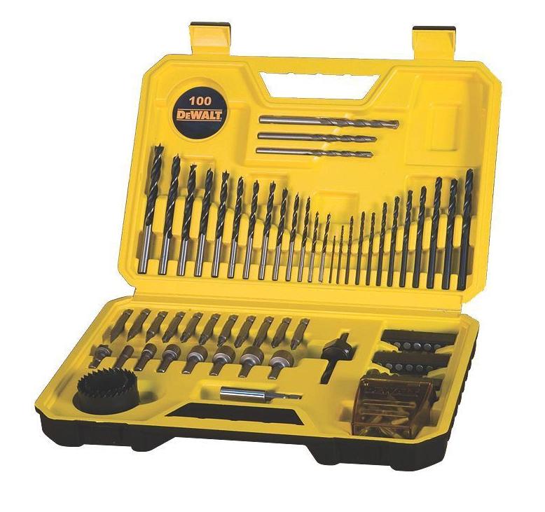 DEWALT Juego de taladro mixto (100 piezas), DT71563-QZ