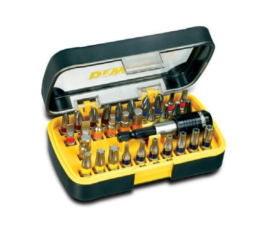 DEWALT - Juego de atornilladores de alto rendimiento en Tough Case 25mm (32piezas), DT7969-QZ