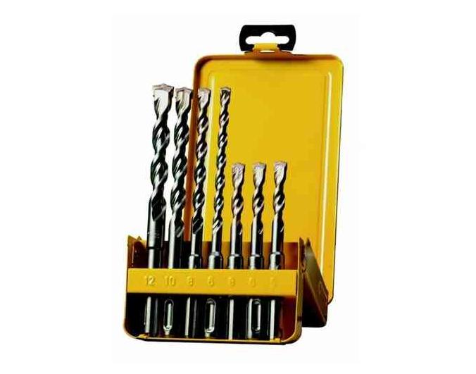 DeWalt DT8976-QZ - Juego de 7 brocas XLR SDS-Plus en cassette de metal