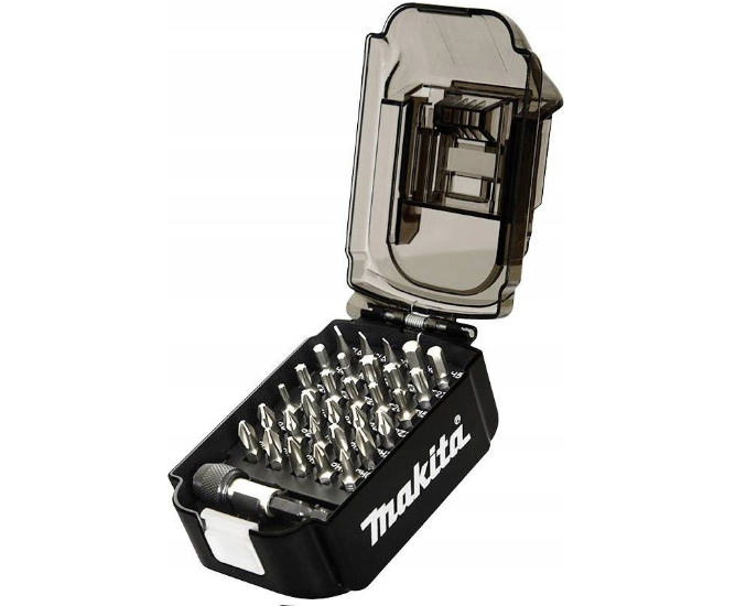 Makita E-00022 - Juego de puntas de atornillar con portapuntas (Lote de 31 uds)