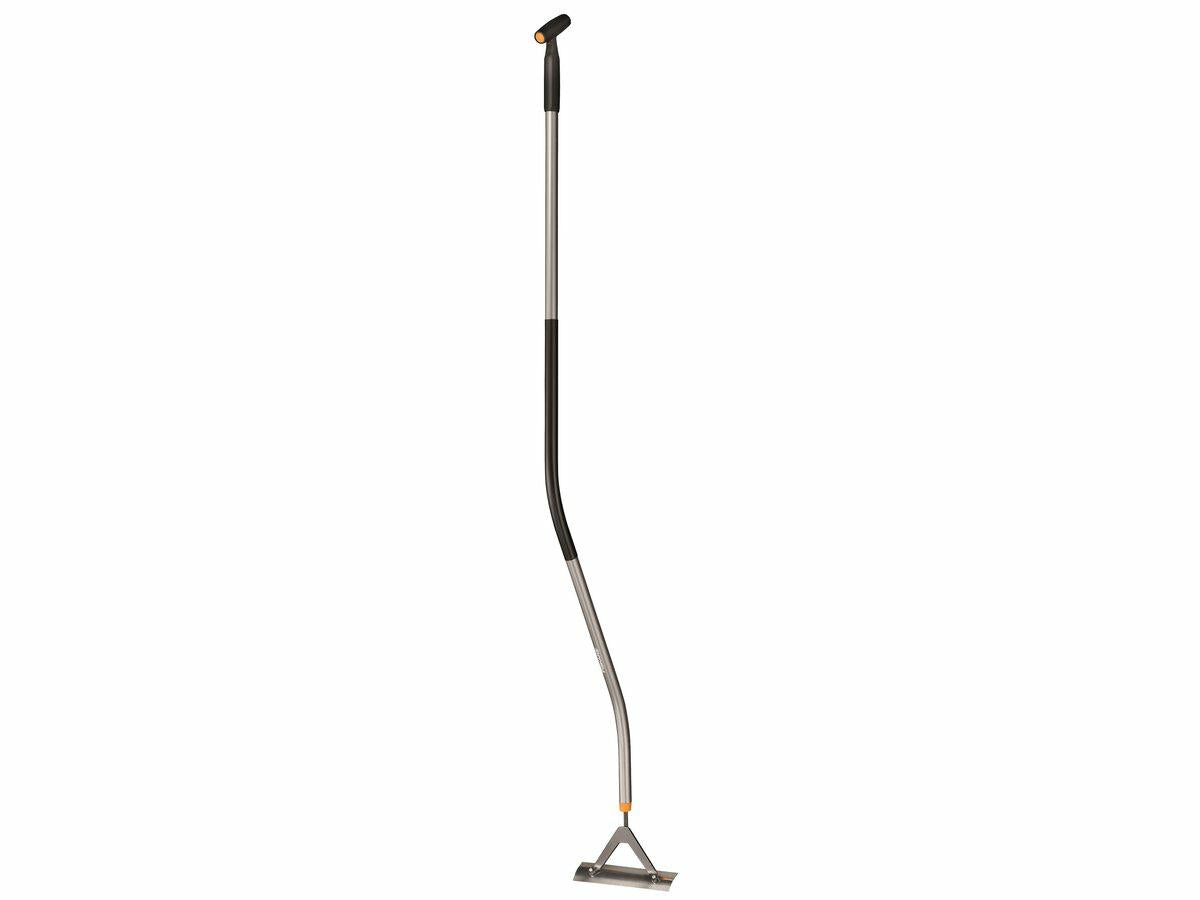Fiskars - Rascador ergonómico (23 cm, mango curvado, 166 cm)