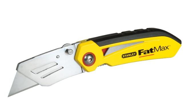 Stanley FatMax FMHT0-10827 - Cúter plegable con cuchilla trapezoidal