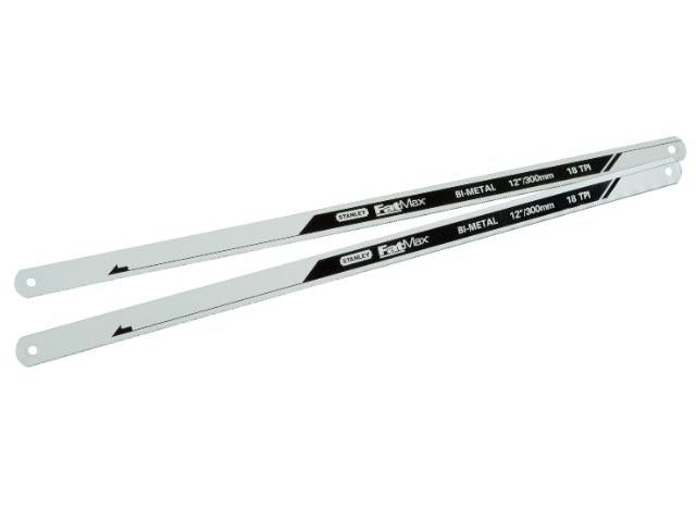 Stanley, FatMax FMHT0-20195 Hojas de Sierra bimetal FatMax 24dpp (pack 2 ud), 24 TPI, Set de 2 Piezas