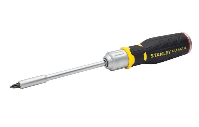 Stanley - Destornillador de carraca con 12 puntas intercambiables