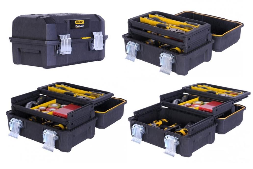 STANLEY FATMAX Caja de herramientas impermeable FatMax cantilever 48cm, FMST1-71219
