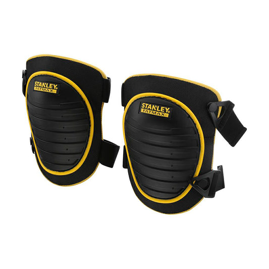 Stanley - FatMax Rodilleras Duras Unisex, Apoyo Semi-Rígido, 2 Cintas Elásticas, Espuma con óptima Densidad, Hebillas Ajustables, Contorno de perfil bajo, FMST82961-1