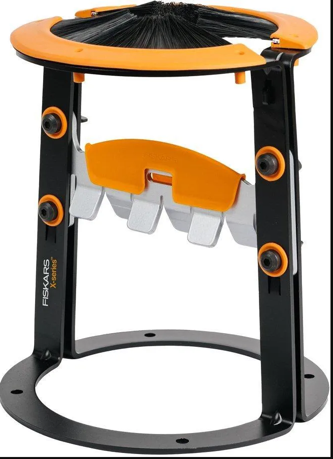 Fiskars X-Series Cortadora de leña L, Cortadora de leña Segura y Manual para Troncos de hasta Ø 12 cm, Incluye Bolsa, Negro/Naranja, 1079156
