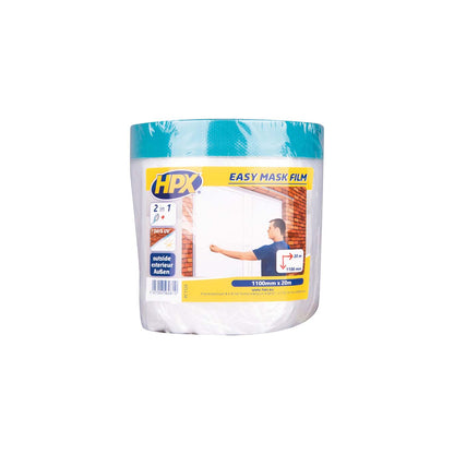 HPX Film transparente con cinta de tela Easy Mask Outdoor