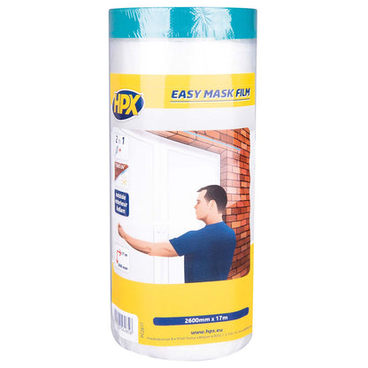 HPX Film transparente con cinta de tela Easy Mask Outdoor