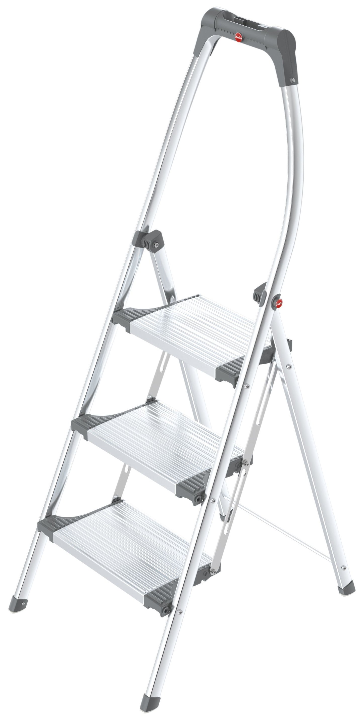 Hailo Mini escalera de aluminio LivinStep Plus