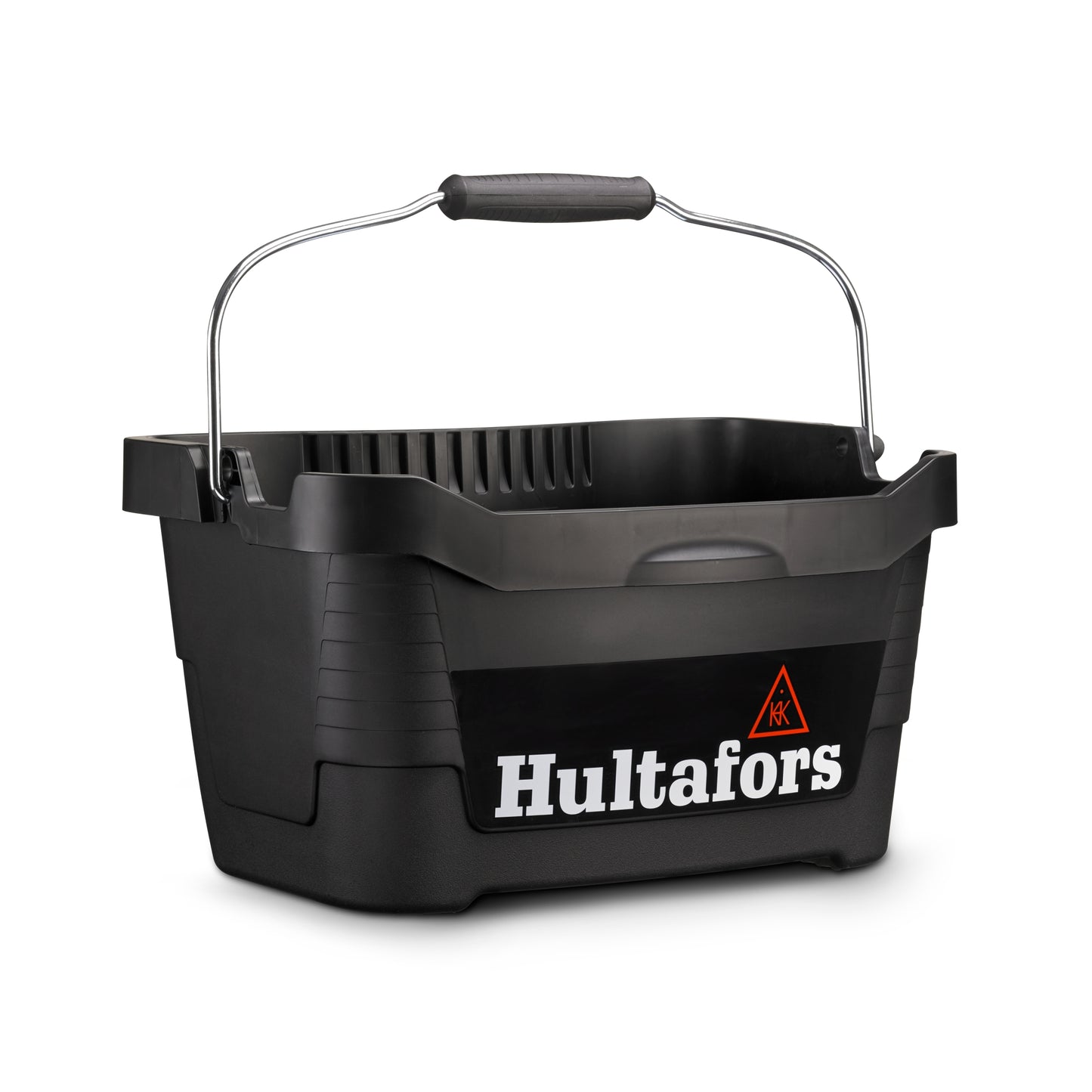 Hultafors 590101 - Cubo ergonómico negro 15 litros