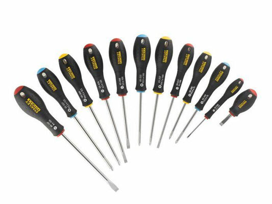 Juego de destornilladores FATMAX® de 12 Piezas Plana/Pozidrivee/Phillips