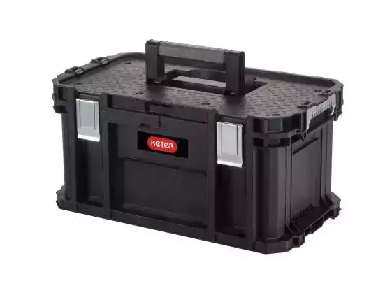 Keter, Connect tool, Caja de herramientas, Color negro y rojo