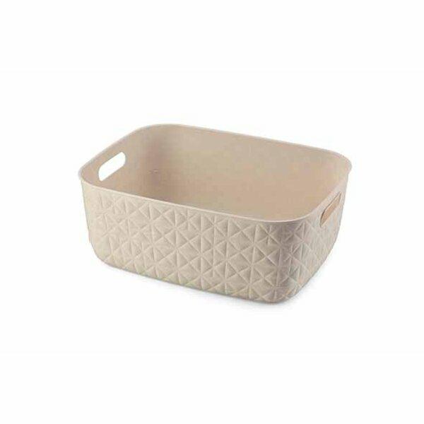 Curver Softex - Cesta multiusos M 12,5 L, crema