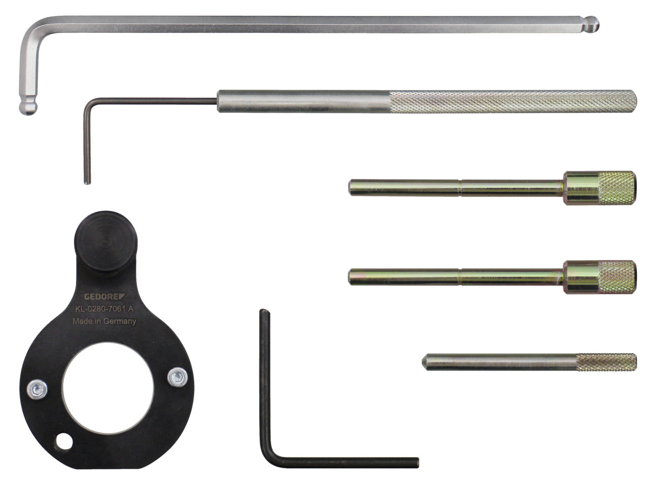 KL-0280-706 KA - Locking tool set, VW (1.6, 2.0 TDI)