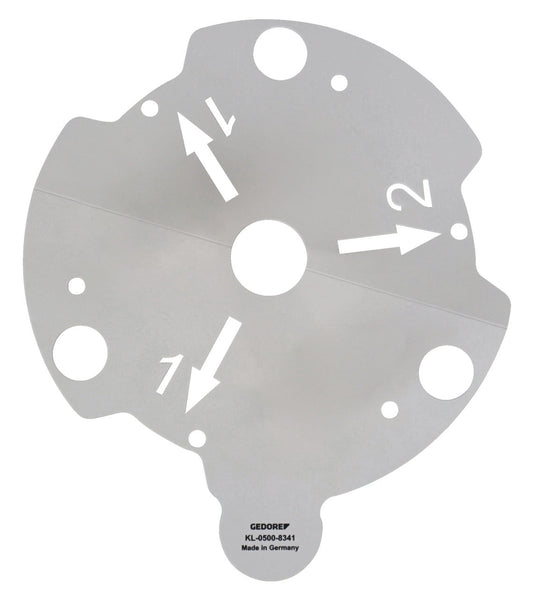 GEDORE Automotive KL-0500-8341 - Plantilla Ford embrague 1.6l