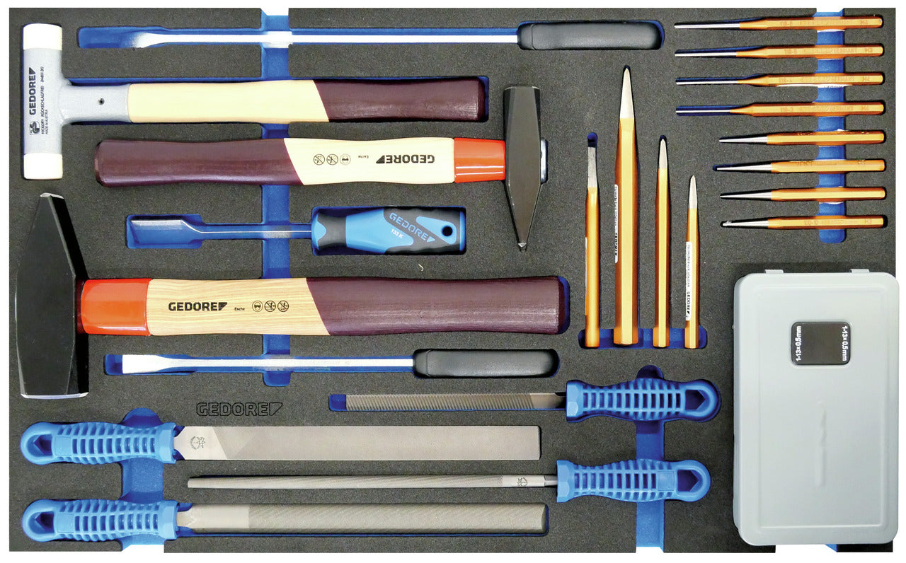 Chariot à outils GEDORE Automotive KL-4998-400 avec assortiment de 460 pièces pour ateliers automobiles