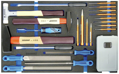 Chariot à outils GEDORE Automotive KL-4998-400 avec assortiment de 460 pièces pour ateliers automobiles