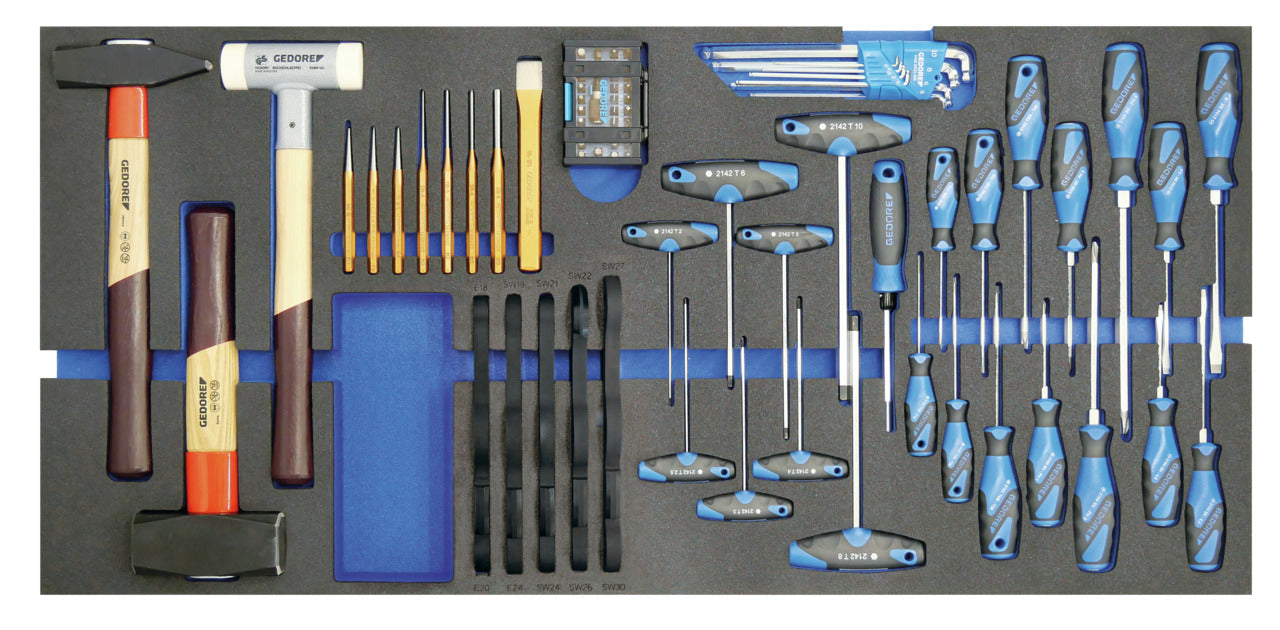 KL-4999-420 - Workshop trolley with hand tools, HGV