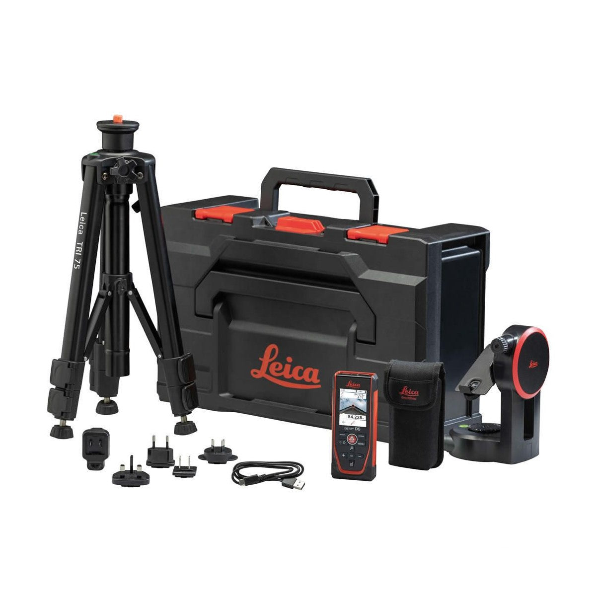 Leica Geosystems 950879 - Pack Disto D5 + Adaptador + Trípode